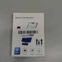 Wireless Lavalier Lapel Microphone for iPhone  Mini Bluetooth Mic with Reverb, Portable Clip-on Mic for Video Recording, Vlogging, Podcast, Interviews, TikTok, YouTube (Black)