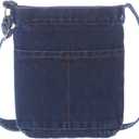 AOCINA Small Denim Purse Blue Jean Purse Shoulder Bag Denim Crossbody Bags for Women