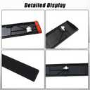 XQSMWF 87722D3000CA Front Door Lower Garnish Molding Trim Fit for Hyundai Tucson 1.6L 2016-2018 2.0L 2016-2021 2.4L 2018-2021#87722-D3000 87722D3000 Right Passenger Side Lower Door Decorative Panel