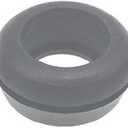 Rubber Grommets 3/4 Inch ID, Donut Rubber Grommet Ring drilled 1 1/8 Inch Hole using SCH40 1/2 inch Hydroponic PVC pipe and 25mm or 3/4 Inch Barbed Elbow Tee Straight Y Connector (Pack of 25)