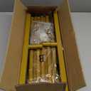 Metal Arch Backdrop Stand 7.2FT Gold Wedding Balloon Arched Backdrop Stand Square Arch Frame for Birthday Valentines Day Party Bridal Baby Shower Ceremony Decoration