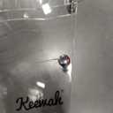 Keewah Knife Set, 16 Piece Kitchen Knives set with Acrylic Stand, Gold