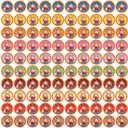 Crave Beverages Flavored Coffee Pods Sampler, Compatible with 2.0 K-Cup Brewers, Assorted Variety Pack, 100 Count