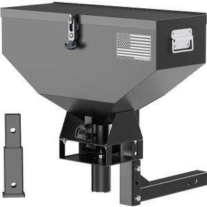200lb ATV Seed Spreader, 12V Adjustable All Season Spreader