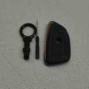 Leather Key Case Black
