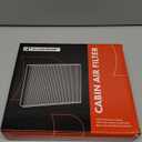 A-Premium Cabin Air Filter w/Activated Carbon Compatible with Chevy, GMC, Cadillac & Buick - Camaro, Colorado, Equinox, Impala, Malibu, Silverado, Traverse, Sierra, Yukon, Escalade, ATS, CT4, Enclave