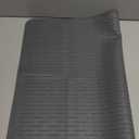 Dish Drying Mat for Kitchen, Heat Resistant Waterproof Foldable Anti-Slip Silicone Mat,Glass Cooktop Protector,Stove Top Cover for Electric Stove(Gray, 28''L x 20''W)