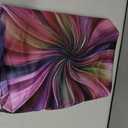 FOREVER QUEEN Pinkish Purple Flower Luggage Cover Suitcase Protector Suitcase Cover Anti-Scratch,Stretchable Bag Cover Washable Durable Polyester