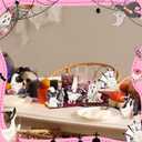 6 Pcs Silly Cute Goose Table Decor Indoor, Halloween Birthday Party Decorations Rustic Farmhouse Figurine Tiered Tray Tabletop Centerpieces for Home Kitchen Fireplace