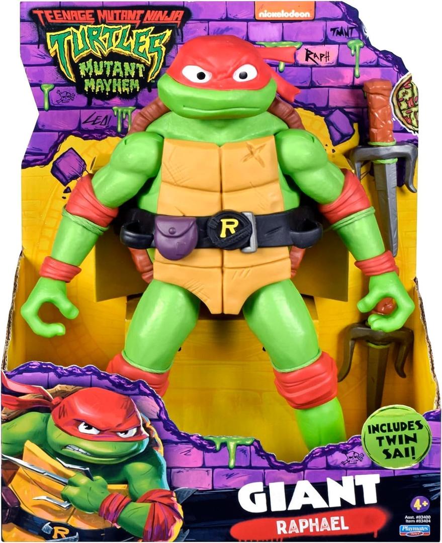 Teenage Mutant Ninja Turtles: Mutant Mayhem 12 Giant Raphael Figure by Playmates Toys