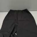 Pink Queen Black Stretchy Dress Pants for Womens Bootcut Slacks Work Professional Trousers Pants for Women Straight Leg Black Slacks High Waisted Stretchy Black S