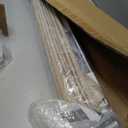 LazBlinds No Drill TDBU Roman Shades, Blackout - Beige, 30" W x 72" H