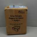 Orian Baby Playpen 50x50 Large Playpen for Babies and Toddlers, Oxford Fabric, Indoor & Outdoor Play Pen, 10 Colorful Balls, 4 Pull Up Rings, Carry Bag