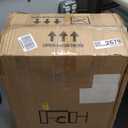 Karl home Hardshell Carry On Luggage with Spinner Wheels, Lightweight PP Hardside Small Suitcase with Built-in Lock & Smooth Zipper, 22 Inch Airline Approved, Blue