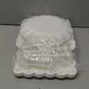 Kootek Dessert Cupcake Stand, 5pcs Dessert Table Display Set, 3 Tiered Cup Cake Holder Tower Stand Riser& Cookie Serving Trays for Wedding, Tea Party, Birthday, Baby Shower (Bright White)