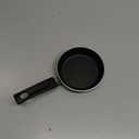 Mini Omelet Pan Portable, Pure Iron Dupont Coating Portable One Egg Frying Pan, Small Frying Pan Designed with Handle Heat Resistant Non Stick Pot, Portable Pan for Stove Gas Induction Hob