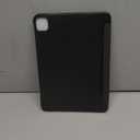 JETech Case for iPad Pro 11-Inch M5/M4 2025/2024 (6th/5th Generation), Slim Stand Hard Back Shell Smart Cover with Auto Wake/Sleep (Black)