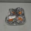 Patelai 6 Pcs Egg Ring Pancake Ring Set Stainless Steel Fried Egg Molds Griddle Pancake Shapers with Silicone Handle for Breakfast Omelette Sandwich (Round Style,4, 6, 8 Inch)