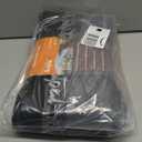 HUNTPAL 52" Soft Shotgun Case for Rifle Storage and Transport, Water-Resistant Tactical Bag with Zipper Closure, Adjustable Shoulder Strap, Carry Handle and External Accessory Pocket (Full Black)