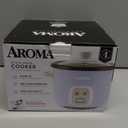 Aroma Housewares 4-Cups (Cooked) / 1Qt. Rice & Grain Cooker (ARC-302NGBL), Blue