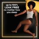 Always ZZZ Overnight Disposable Period Underwear for Women Size S/M, 360 Degrees Coverage, 7 Count