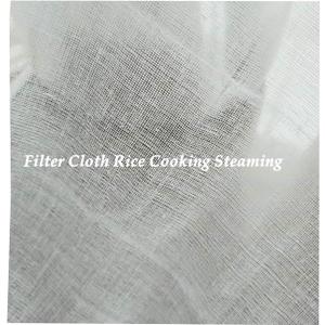 Premium Cotton Muslin Filter Cloth for Thai Sticky Rice & Coconut Milk Multi-Use Rice Net Strainer (90 x 119 cm)