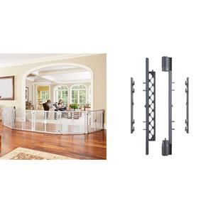 Toddleroo by North States Superyard 6 Panel Baby Play Yard. Playpen or Extra Wide & Superyard Wall Mount Kit, Made in USA: Compatible with Superyard
