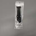 Sport Silicone Band Compatible with Apple Watch, Adjustable, Soft Rubber (Black)