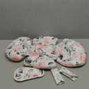Generic Infant Car Seat Insert Compatible with Mamaroo Swing & Graco Swing and Infant Car Seat, Newborn Insert Baby Head Body Support, Reversible Design, Breathable Soft Fabric, 1Pcs - Pink Floral