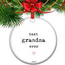 Grandma Keepsake Ornament, Gift from Grandchild, Grandmas Birthday, Grandmother Nan Gifts (V7)