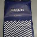 BEDELITE Satin Pillowcase with Zipper 4 Pack, Grey Pillow Cases Standard Size, Super Soft and Cooling Similar to Silk Pillow Cases, Gift for Women Men(20x26 Inches)