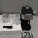 Mr. Coffee 4-Shot Steam Espresso Cappuccino and Latte Maker with Stainless Steel Frothing Pitcher