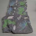 Forest Dinosaur Glow in The Dark Throw Blanket Luminous Blanket Fun, Cozy Throw Blanket Dinosaur Decor Birthday Gifts for Teen Boy Girls 60x50inch