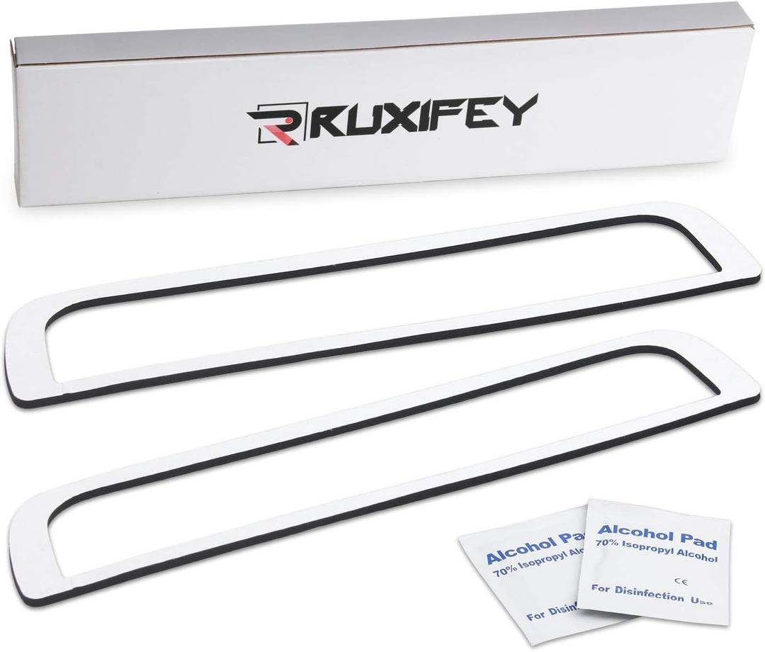 RUXIFEY Single Side 3rd Third Brake Light Seal Gasket Compatible with Silverado GMC 1500 2500HD 3500HD 2014 to 2018 High Mount Stop Lamp Assembly, 2nd Gen