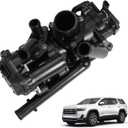 55516369 Engine Coolant Flow Control Valve Fit for Buick Envision, Cadillac XT4/XT5/XT6, Chevy Blazer, GMC Acadia, 2.0L 2019-2023#Replace TA9127 55509070 Coolant Thermostat Housing Assembly
