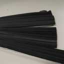Redi Shade No Tools Original Blackout Pleated Paper Shade Black, 36" W x 72" L, 6 Pack