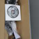 38" Black Chandeliers for Dining Room, 8-Light Modern Farmhouse Candle Style Chandelier, Industrial Hanging Ceiling Light Fixture for Living Room, Kitchen Island, Living Room