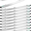 QWORK Blueprint File Hanging Clamps, 12 Pack 30" Blueprint Binding Strips, Large Document Storage and Organization, Architectural Drawing Storage Tool for Poster, Plans & Drawings