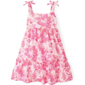 The Children's Place Girls' Casual Sleeveless Tiered Dresses XS
