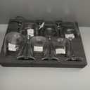 Wine Glasses Set of 6,Crystal White Wine Glasses,Red Wine Glass Set, Wine Glasses Long stem,Clear Lead-Free Premium Blown Glassware (18.5oz,6 pack)