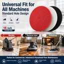 16" Floor Buffer & Scrubber Pads – 3-Pack