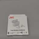 JVC HAD5TW Ultra-Compact IE Bluetooth Earbuds, True Wireless with Charging Case (Coconut White)