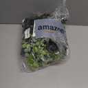 Artificial Vine Plant Small Potted in Black Pot Plastic Fake Green Vine for Office Home Decor Faux Plant for Hanging Baskets, Green-KUBMART11603 2 Pcks