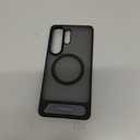 TORRAS Strong Magnetic & Seamless Stand for Samsung Galaxy S26 Ultra Case, Fit for MagSafe, Mil-Grade Drop Protection, Kickstand for Samsung Galaxy S26 Ultra Case, Translucent Back/Black Edge