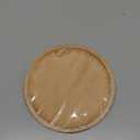 Small Mini 5.9" Round Wooden Tray - Serving Tray for Kitchen, Coffee Table, Charcuterie Board, Home & Farmhouse Decor, Coasters, Countertop Organizer, Rustic Plates for Food & Drinks