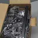 Shower Caddy Hanging Bathroom Organizer: Rustproof Shelf for Inside Shower - No Drilling Racks Over Showerhead - Bath Shelves for Shampoo Soap (Black)