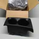 Cup Holder for Ram 1500 Practical No.5YK46TX7AC | Instrument Panel Drink Holder Black 1 Pcs
