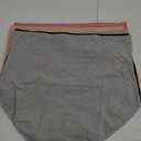 HAVVIS Women's Briefs Underwear Cotton High Waist Tummy Control Panties Rose Jacquard Ladies Panty Multipack, 2XL, Pack Of 5