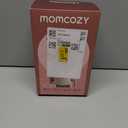 Momcozy Newborn Carrier WeeSnug- Lightweight and Cozy Comfort for 7-25 lbs, Ergonomic Cross-Back Support, Effortless to Put On, Hands-Free Baby Carrier with Lumbar Support, Khaki