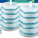 36 disposable cleaning heads 1 toilet and handle